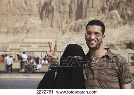 Newlywed young egyptians on honeymoon queen hatshepsut funerary temple deir el-bahri; west bank luxor egypt View Large Photo Image Stock Image - Newlywed young egyptians on honeymoon queen hatshepsut funerary temple deir el-bahri; west bank luxor egypt. Fotosearch