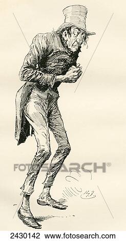 Newman Noggs. Illustration by Harry Furniss for the Charles Dickens novel Nicholas Nickleby, from The Testimonial Edition, published 1910. View Large Photo Image Stock Image - Newman Noggs. Illustration by Harry Furniss for the Charles Dickens novel Nicholas Nickleby, from The Testimonial Edition, published 1910.. Fotosearch