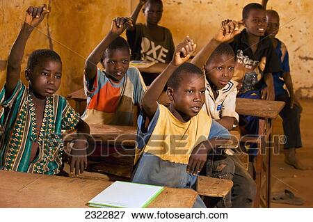 Niger, Central Niger, Tahoa, Children at school; Yaama Village View Large Photo Image Stock Photo - Niger, Central Niger, Tahoa, Children at school; Yaama Village. Fotosearch