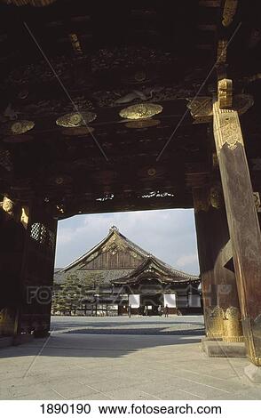 Stock Image - Nijo Castle And Gardens. Fotosearch