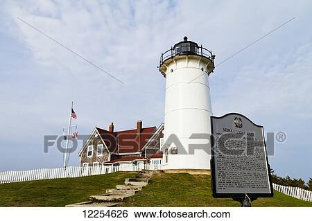Nobska Lighthouse; Falmouth, Massachusetts, United States of America View Large Photo Image Stock Photograph - Nobska Lighthouse; Falmouth, Massachusetts, United States of America. Fotosearch