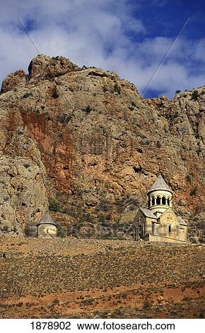 Noravank Church Complex And Mountains View Large Photo Image Stock Image - Noravank Church Complex And Mountains. Fotosearch