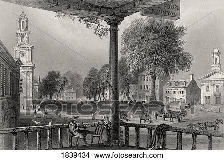 Northampton Massachusetts Usa From A 19Th Century Print Engraved By R Sands After W H Bartlett View Large Photo Image Picture - Northampton Massachusetts Usa From A 19Th Century Print Engraved By R Sands After W H Bartlett. Fotosearch
