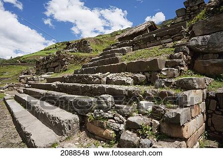 Northern Platform, Chavin De Huantar, Ancash, Peru View Large Photo Image Stock Photo - Northern Platform, Chavin De Huantar, Ancash, Peru. Fotosearch