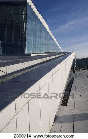 Picture - Norway, Oslo Opera House; Oslo. Fotosearch