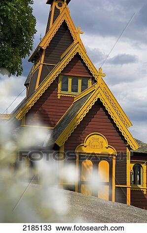 Norway, Sognefjord, English Church or Church of St Olav; Balestrand View Large Photo Image Stock Image - Norway, Sognefjord, English Church or Church of St Olav; Balestrand. Fotosearch