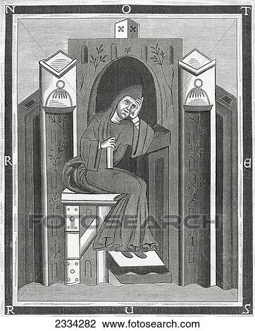 Stock Image - Notker The Stammerer, C. 840 ÃƒÂ¢Ã¢â‚¬Å¡Ã‚Â¬. Fotosearch