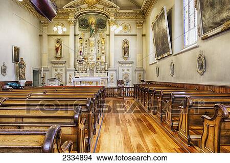 Notre-Dame-Des-Victoires Church Interior In Old Quebec; Quebec City Quebec Canada View Large Photo Image Picture - Notre-Dame-Des-Victoires Church Interior In Old Quebec; Quebec City Quebec Canada. Fotosearch