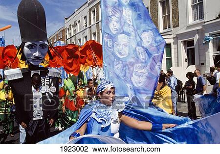 Stock Image - Notting Hill Carnival. Fotosearch