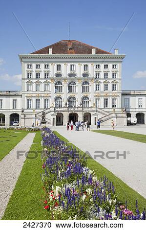 Nymphenburg Palace; Munich, Bayern, Germany View Large Photo Image Stock Image - Nymphenburg Palace; Munich, Bayern, Germany. Fotosearch
