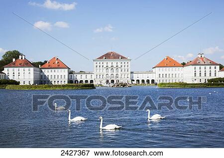 Stock Photo - Nymphenburg palace; Munich, Bayern, Germany. Fotosearch
