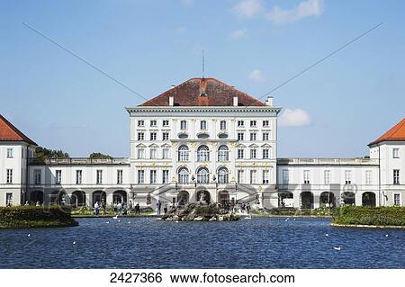 Stock Photograph - Nymphenburg palace; Munich, Bayern, Germany. Fotosearch
