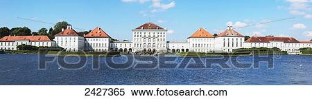 Stock Photography - Nymphenburg palace; Munich, Bayern, Germany. Fotosearch