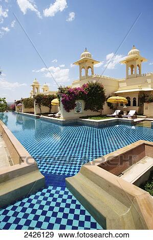 Stock Photo - Oberoi Udaivilas; Udaipur, Rajasthan, India. Fotosearch