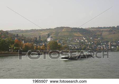 Oberwesel At Rhine River, Rhineland-Palatinate, Germany View Large Photo Image Stock Photo - Oberwesel At Rhine River, Rhineland-Palatinate, Germany. Fotosearch