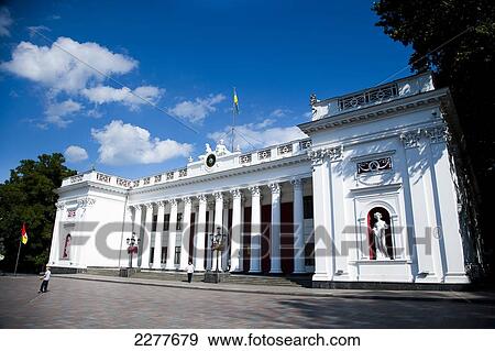 Odessa City Hall, the seat of the city's municipal authorities; Odessa, Ukraine View Large Photo Image Stock Photo - Odessa City Hall, the seat of the city's municipal authorities; Odessa, Ukraine. Fotosearch