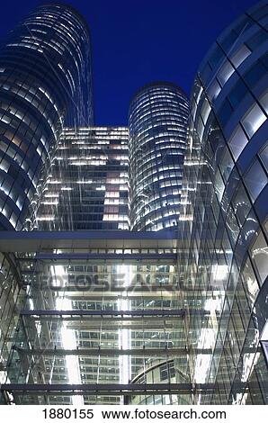 Office Building In La Defense View Large Photo Image Stock Photography - Office Building In La Defense. Fotosearch