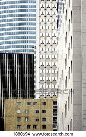 Office Buildings In La Defense View Large Photo Image Picture - Office Buildings In La Defense. Fotosearch