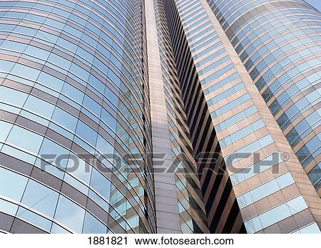 Office Buildings, Low Angle View View Large Photo Image Stock Image - Office Buildings, Low Angle View. Fotosearch