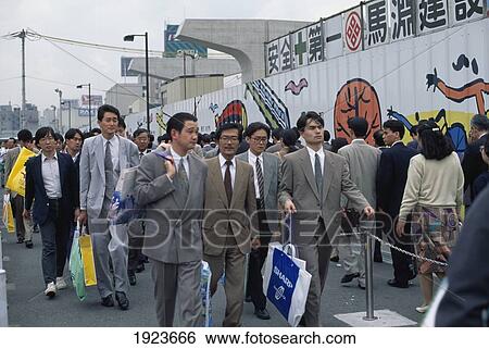Office Workers Going To Work View Large Photo Image Stock Photograph - Office Workers Going To Work. Fotosearch