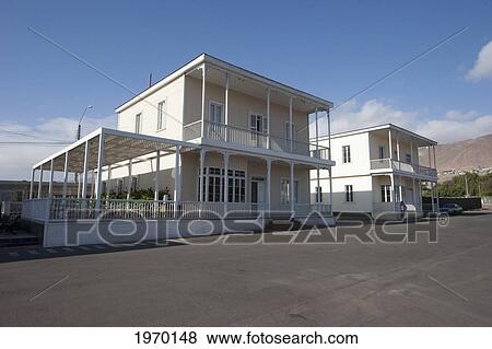 Stock Photo - Offices Of Bolivia Railway Antofagasta, Antofagasta Region, Chile. Fotosearch