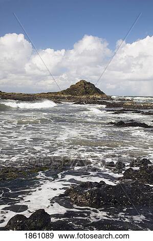 Offshore Rock Formation View Large Photo Image Stock Photo - Offshore Rock Formation. Fotosearch