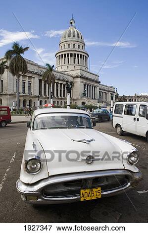 Old American Cars Parked In Street View Large Photo Image Stock Photo - Old American Cars Parked In Street. Fotosearch