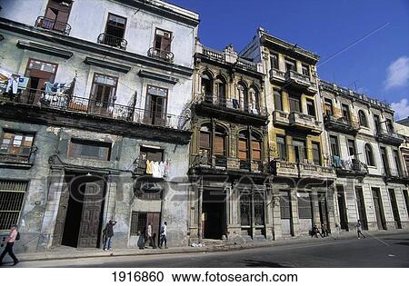 Stock Image - Old Havana. Fotosearch