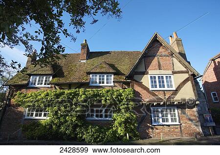 Old house; Winchester, Hampshire, England View Large Photo Image Stock Photo - Old house; Winchester, Hampshire, England. Fotosearch