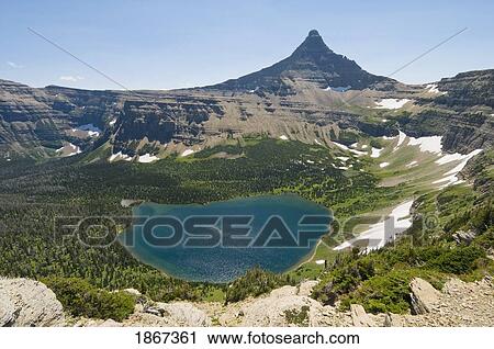 Old Man Lake From Pitamakan Pass, Glacier National Park; Montana, Usa View Large Photo Image Stock Image - Old Man Lake From Pitamakan Pass, Glacier National Park; Montana, Usa. Fotosearch
