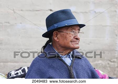 Old Man, Otavalo, Imbabura, Ecuador View Large Photo Image Stock Image - Old Man, Otavalo, Imbabura, Ecuador. Fotosearch