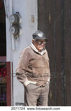 Picture - Old Man, Quiroga, Michoac. Fotosearch