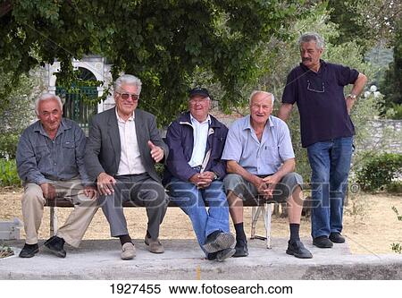 Old Men Sitting On Bench Watching Game Of Boules; Korcula Island, Dubrovnik-Neretva County, Croatia View Large Photo Image Stock Photography - Old Men Sitting On Bench Watching Game Of Boules; Korcula Island, Dubrovnik-Neretva County, Croatia. Fotosearch