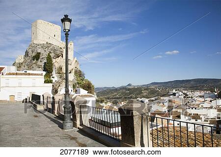 Old Moorish Castle; Olvera Andalusia Spain View Large Photo Image Stock Photo - Old Moorish Castle; Olvera Andalusia Spain. Fotosearch