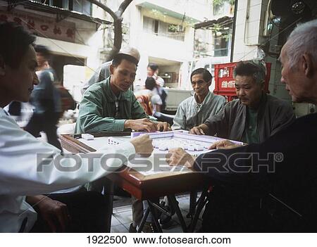 Old People Playing Mah Jong 4 View Large Photo Image Stock Image - Old People Playing Mah Jong 4. Fotosearch