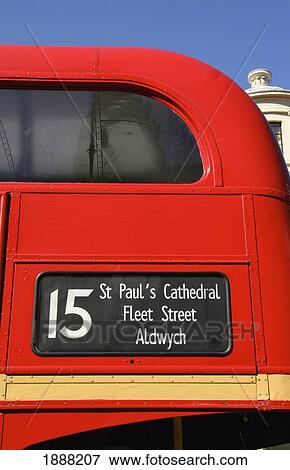 Old Routemaster Bus, Close Up View Large Photo Image Stock Photo - Old Routemaster Bus, Close Up. Fotosearch