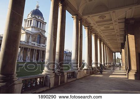 Old Royal Naval College View Large Photo Image Stock Image - Old Royal Naval College. Fotosearch