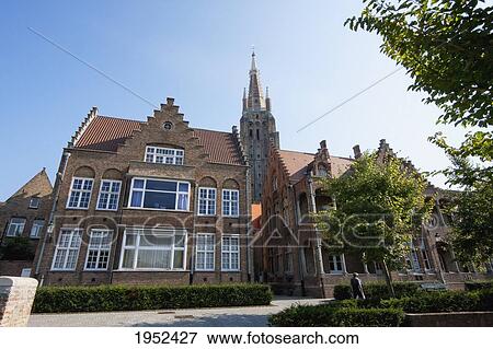 Old St JohnÆs Hospital, Bruges (Brugge), West Flanders, Belgium View Large Photo Image Stock Photo - Old St JohnÆs Hospital, Bruges (Brugge), West Flanders, Belgium. Fotosearch