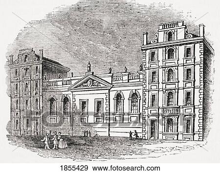 Old St Pauls School London England Before The Great Fire From Old England's Worthies By Lord Brougham And Others Published London Circa 1880's View Large Photo Image Stock Photo - Old St Pauls School London England Before The Great Fire From Old England's Worthies By Lord Brougham And Others Published London Circa 1880's. Fotosearch