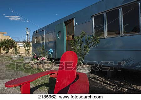Old Style Of Caravan At The Historic 1930's Era Maverick Hotel, The Roadhouse For Wanderers, Alpine, Texas, Usa View Large Photo Image Stock Image - Old Style Of Caravan At The Historic 1930's Era Maverick Hotel, The Roadhouse For Wanderers, Alpine, Texas, Usa. Fotosearch