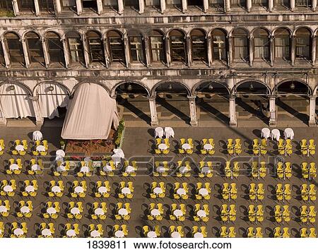 Old Town Square, High Angle View; Piazza San Marco, Venice, Italy View Large Photo Image Stock Image - Old Town Square, High Angle View; Piazza San Marco, Venice, Italy. Fotosearch