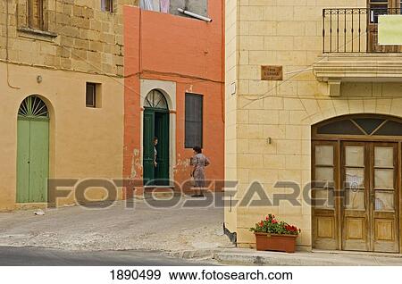 Old Town Street View Large Photo Image Stock Photo - Old Town Street. Fotosearch