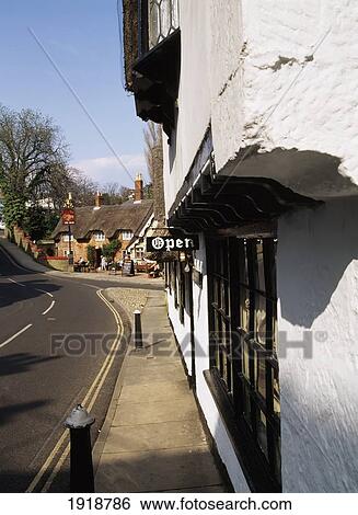 Stock Photograph - Old Village, Shanklin, Isle Of White. Fotosearch