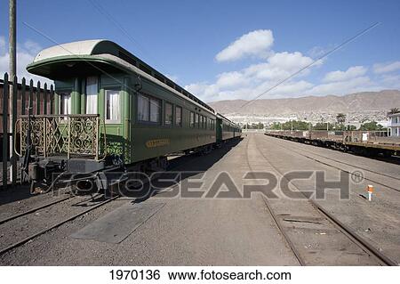 Old Vip Train In The Rail Yard, Antofagasta, Antofagasta Region, Chile View Large Photo Image Stock Photograph - Old Vip Train In The Rail Yard, Antofagasta, Antofagasta Region, Chile. Fotosearch