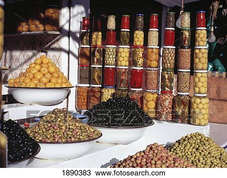 Stock Image - Olive Souk. Fotosearch