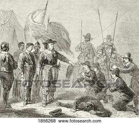 Oliver Cromwell Suppressing A Leveller Mutiny In The Army 1649. From The National And Domestic History Of England By William Aubrey Published London Circa 1890 View Large Photo Image Stock Photo - Oliver Cromwell Suppressing A Leveller Mutiny In The Army 1649. From The National And Domestic History Of England By William Aubrey Published London Circa 1890. Fotosearch