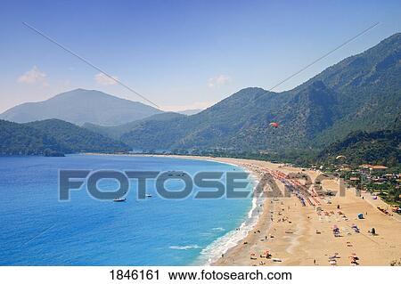 Oludeniz, Turkey; Beach Resort View Large Photo Image Stock Image - Oludeniz, Turkey; Beach Resort. Fotosearch