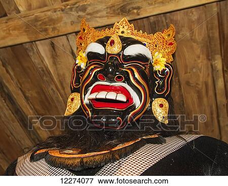 on display at the Setia Darma House of Mask and Puppets, Tegal Bingin, Bali, Indonesia View Large Photo Image Stock Photo - on display at the Setia Darma House of Mask and Puppets, Tegal Bingin, Bali, Indonesia. Fotosearch