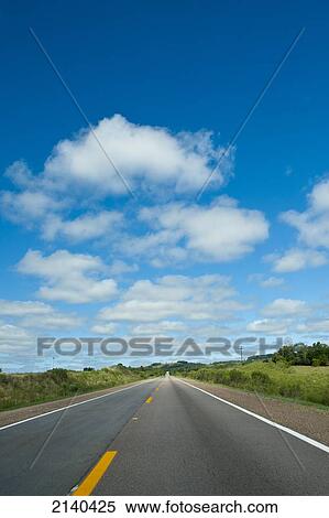 Stock Photography - On The Road To Santa Barbara Do Sul, Rio Grande Do Sul, Brazil. Fotosearch