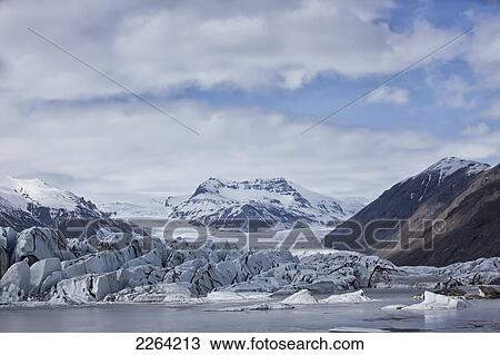 One of the many glaciers that originate from the vatnajokull ice cap in vatnajokull national park; iceland View Large Photo Image Stock Image - One of the many glaciers that originate from the vatnajokull ice cap in vatnajokull national park; iceland. Fotosearch